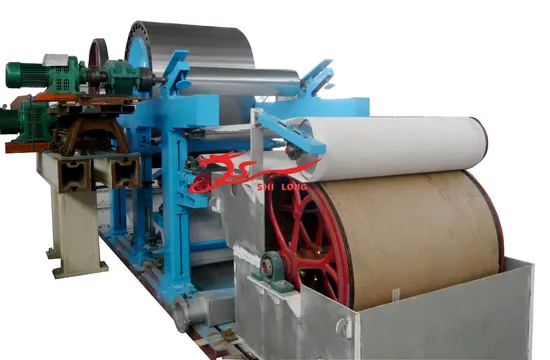 787mm Bamboo Waste Paper Wood Pulp Recycling Machine Tissue Paper Machine Toilet Paper Machinery in New Products Ideas 2024