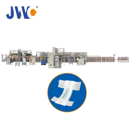 Jwc-Lkc-Sv-T Full Servo T Shape Adult Diaper Machine Fully Automatic Machine Price