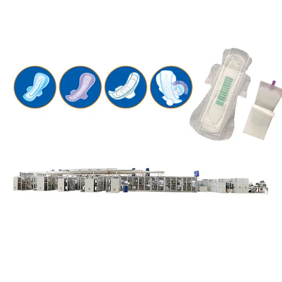 Jwc Disposable Automatic Sanitary Pads Machine Making Machine