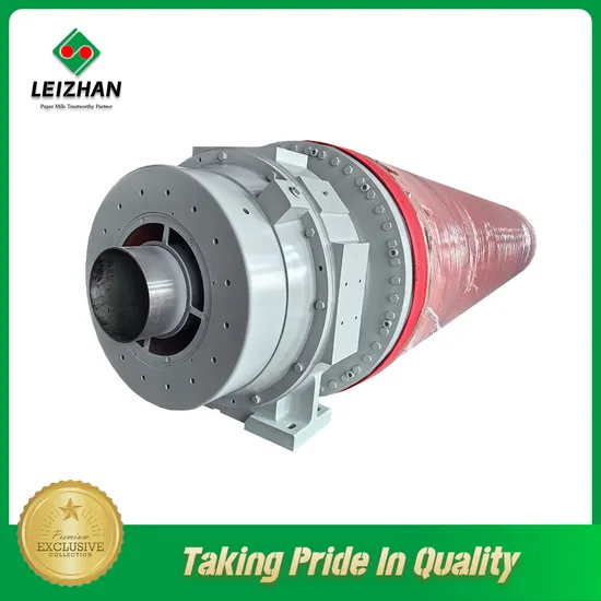Paper Making Machine Vacuum Suction Rubber Roller Press Guide Jumbo Roll
