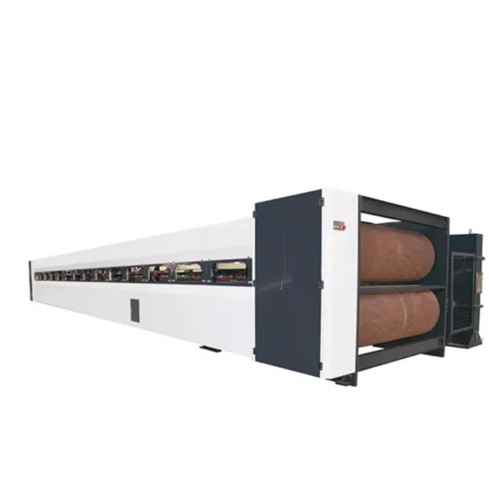Automatic 3/5/7 Ply Corrugated Paperboard Production Line Double Facer Machine Low Price with