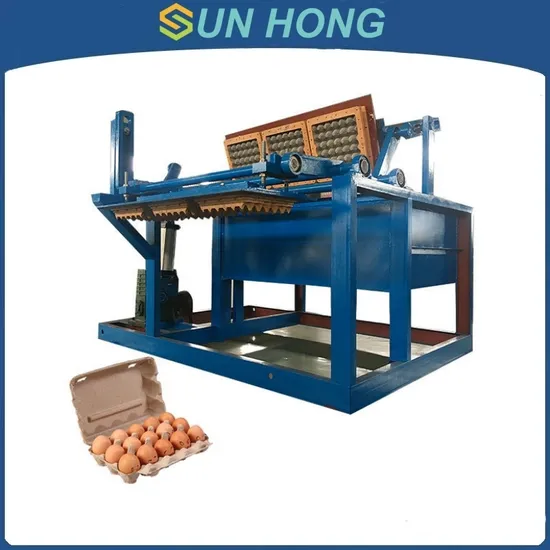 Egg Tray Machine for Waste Paper Pulp Moulding Plant