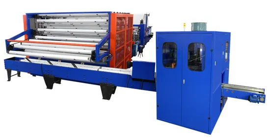 Cheapest Roll Paper Kitchen Towel Paper Rewinding and Perforation Equipment Production Line