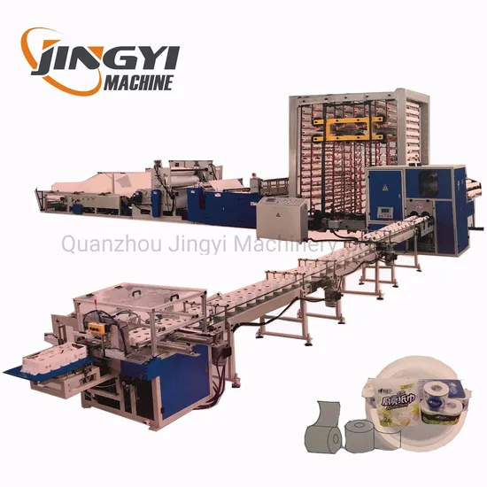 Fully Automatic Toilet Tissue Production Line with Color Lamination