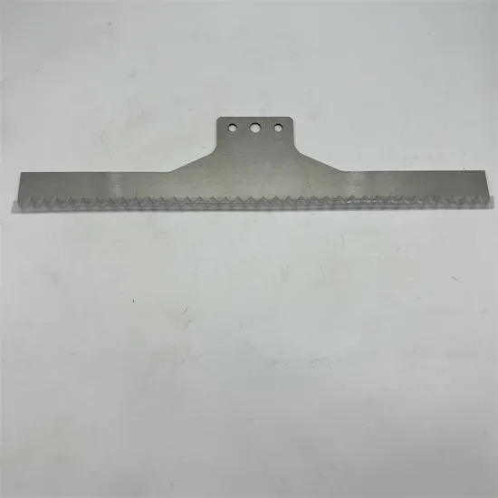 Food Plastic Bag Packaging High Speed Steel Machine Blade
