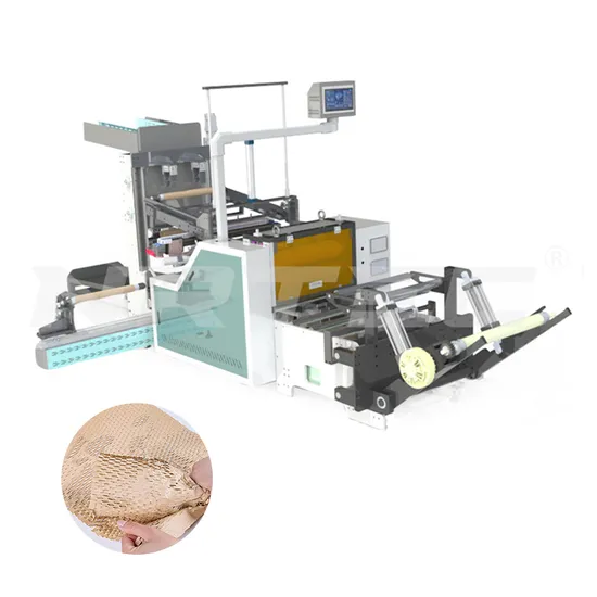Elite Supplier Better Dust-Proof Skid Protective Packaging Protective Kraft Paper Cushion Honeycomb Paper Machine
