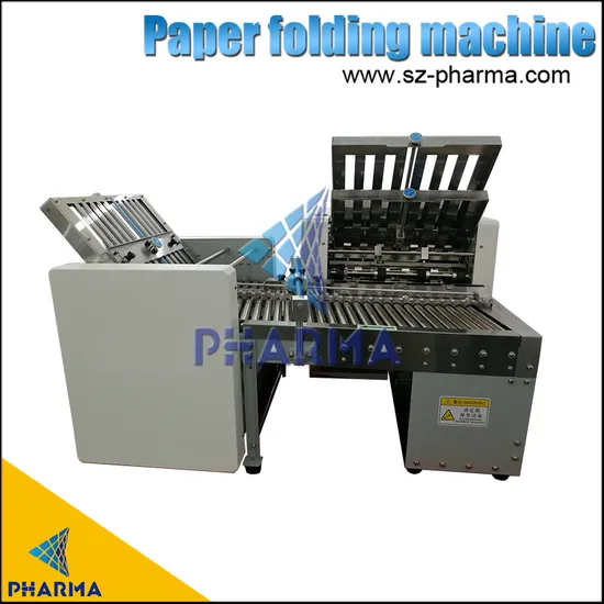High Speed New Automatic Paper Folding Machine Industrial Grade Paper Folding Cutting Packing