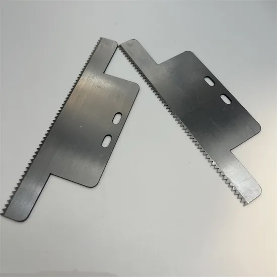 Serrated Cutting Blade Packing Machine Knife T-Shaped Sealing Machine Cutter