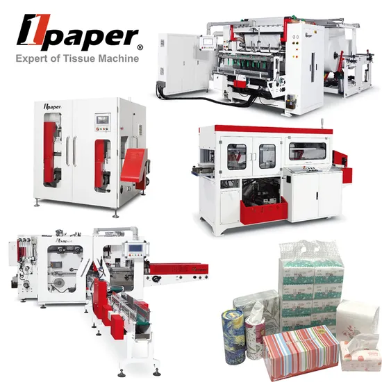Automatic Paper Tissue Making Machine for Glue Lamination/Full Embossing Tissue Paper