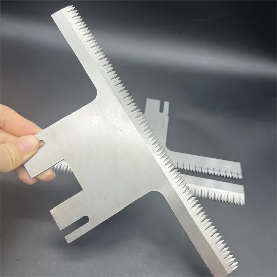 Industrial Sealing Machine Blade Food Bag Packing Machinery Cutting Blades