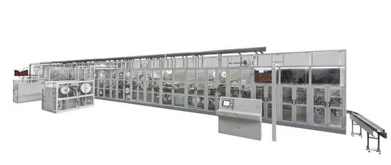 Customized Color Full Servo Machine for Fast-Easy Pack Sanitary Napkin Production