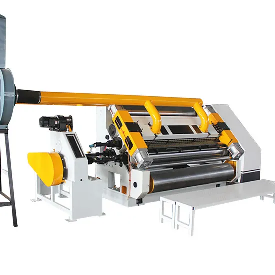 Single Facer Machine Corrugated Cardboard Fingerless Type Single Facer