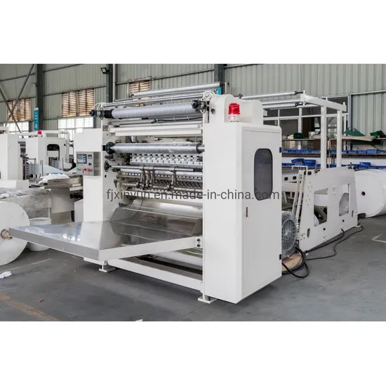 Automatic V Fold Facial Tissue Embossing Machine
