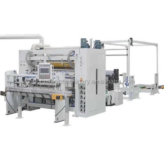 Facial Tissue Folding Machine Manufacturing with Auto Transfer Automatic Maker