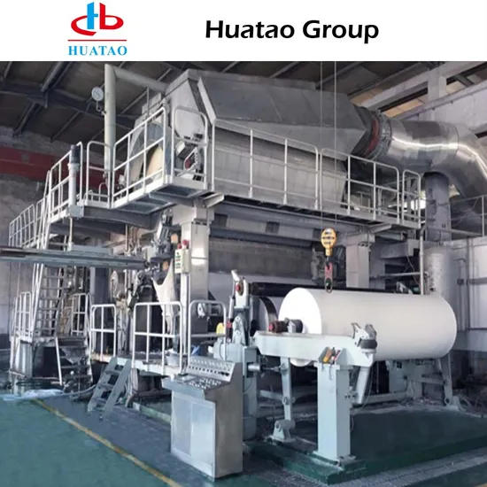 3600 Crescent Toilet Paper Machine with Design Speed 600-800m/Min