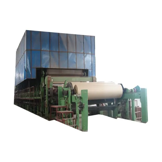 Recycled Brown Kraft Paper Roll Recycling Making Machine Supplier in China