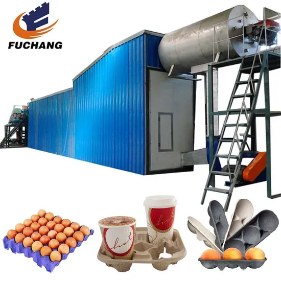 Large Capacity Paper Making Machine Paper Egg Carton Machine