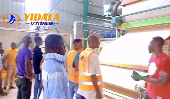Automatic Toilet Tissue Paper Processing Rewinding Machine