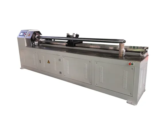 New Design Paper Core Cutting Machine Paper Tube Cutter Paper Pipe Recutter
