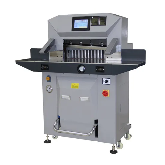 Design Office Paper Cutter Guillotine A4 A3 Paper Cutting Machine Hydraulic Paper Cutter for Sale