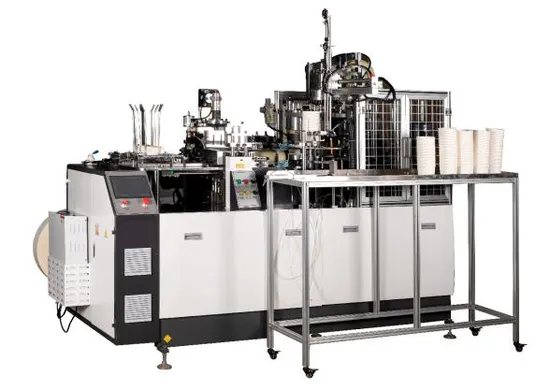 Middle Speed Automatic Ice Cream Bowl Making Machine