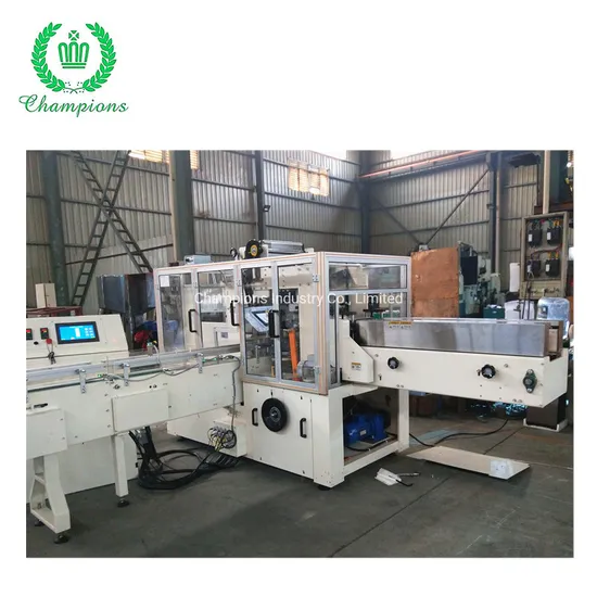 High Speed Facial Tissue Soft Single Bag Wrapping Machine