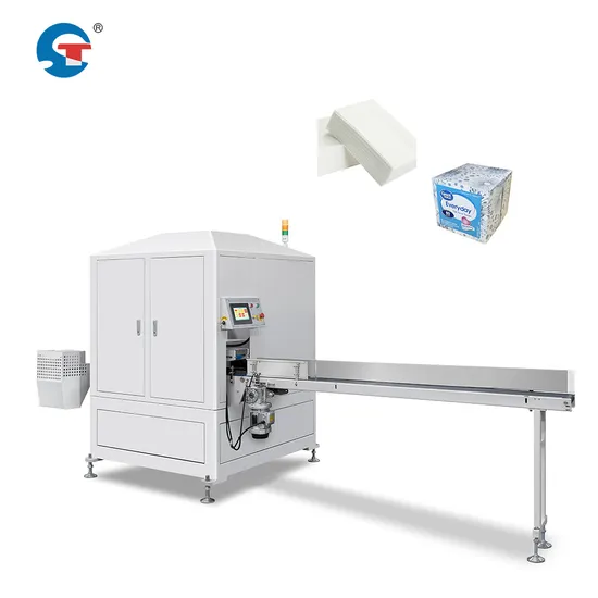 Single Passage Automatic Paper Tissue Cutting Machine