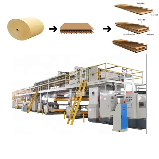 Full Automatic Paper and Carton Recycling Machine, Corrugated Cardboard Recycling Machine Production Line