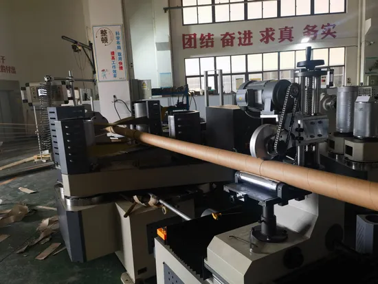 Cfjg-Sk-150 4heads Large Size Servo Control Thickness 20mm Paper Tube Core Making Machine