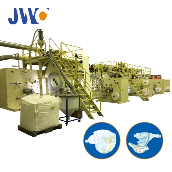 High Speed Full Servo Super Absorbent Adult Diaper Machine Manufacturer