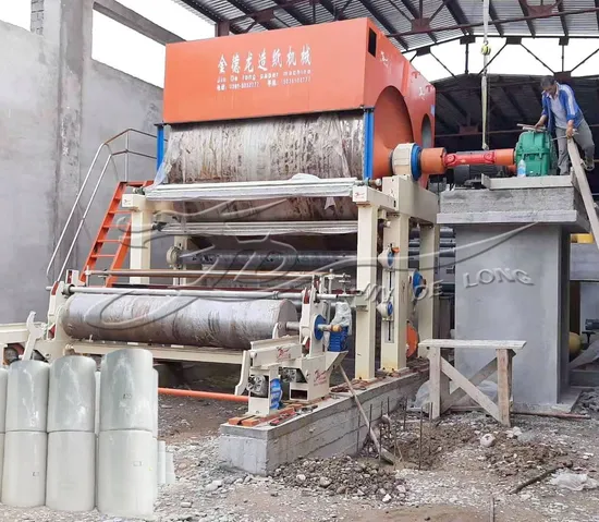3900mm Waste Paper Recycling Machine Fully Automatic Jumbo Roll Toilet Tissue Paper Making Machine From Wood Pulp