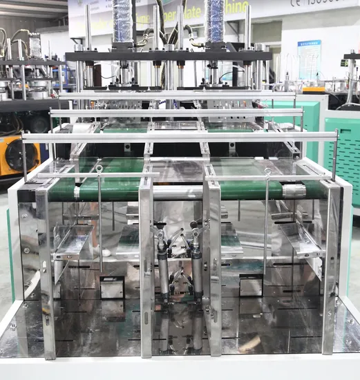 Paper Plate Dish Tray Making Machine for Customized Shaped Product
