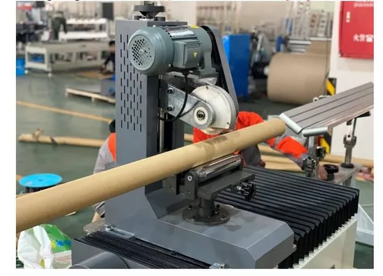 CE Round Rewinding Paper Tube Forming Packing Machine