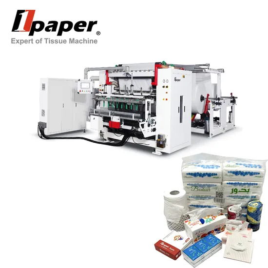 CE Certificated Automatic Napkin Making Machine for High Speed Production Tissue Paper