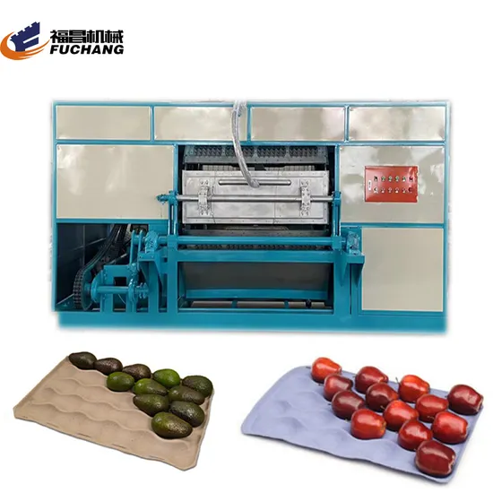 Waste Paper Apple Tray Making Machine Send to Russia