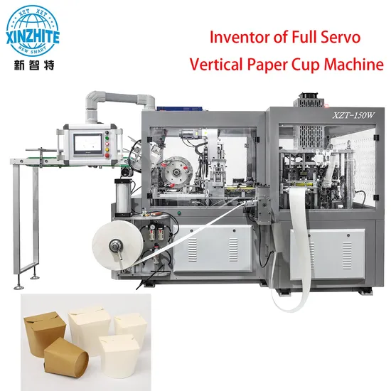 24oz 26oz 32oz Disposable Take Away Food Grade Chinese Noodle Pasta Packaging Box Paper Box Forming Machine