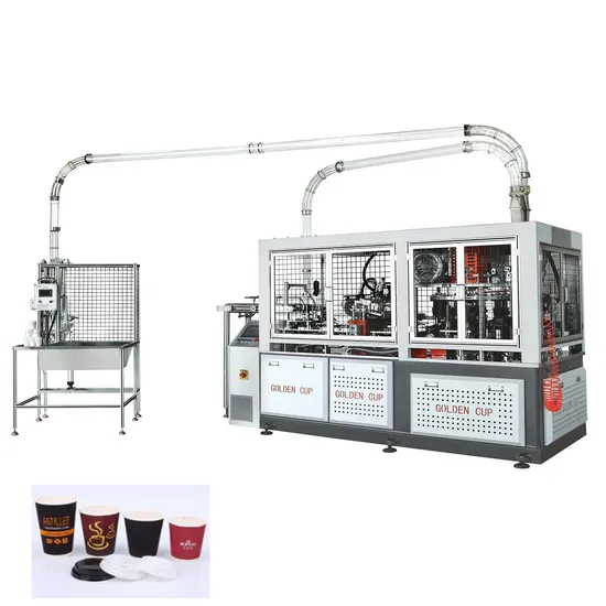 Xsl-16s Customized Print Logo Compostable Disposable Hot Drink Takeout Milk Tea Single Wall Paper Glass Coffee Cups Machine