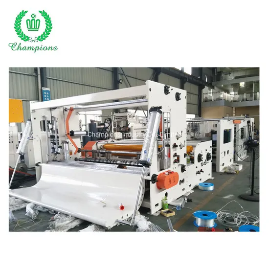 Jumbo Parent Roll Tissue Paper Slitting and Rewinding Machine Good Price