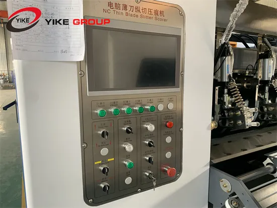 Cardboard Thin Blade Slitter Scorer Machine for Corrugated Production Line