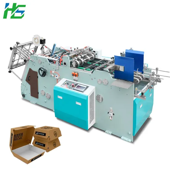 Burger Box, Fast Food Box, Pizza Box Forming Machine