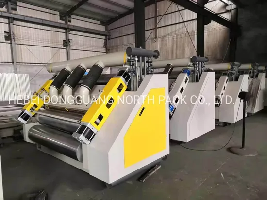 Automatic Corrugated Paperboard Vacuum Fingerless Single Facer Plant Machine