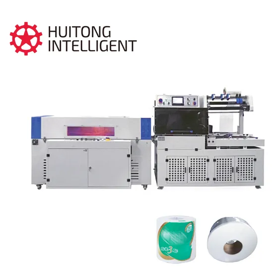 Automatic L-Type Sealing and Cutting Heat Shrink Packaging Machine Film Shrinking Wrapping Machine for Food and Osmetics