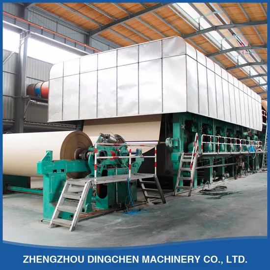 2400mm 30tpd Multi-Dryer and Pressure Fromer Type Carton Craft Paper Making Machine