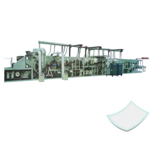 Full Automatic Best Quality Pet Training Underpad Used in Garden Making Machine