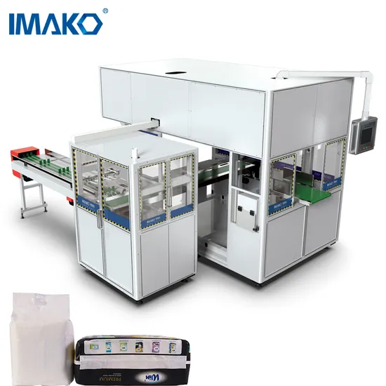 Full Servo Elastic Ear Baby Diaper Packing Machine Factory Price