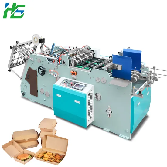 Customized Printed Logo Takeaway Food Boxes Making Machine