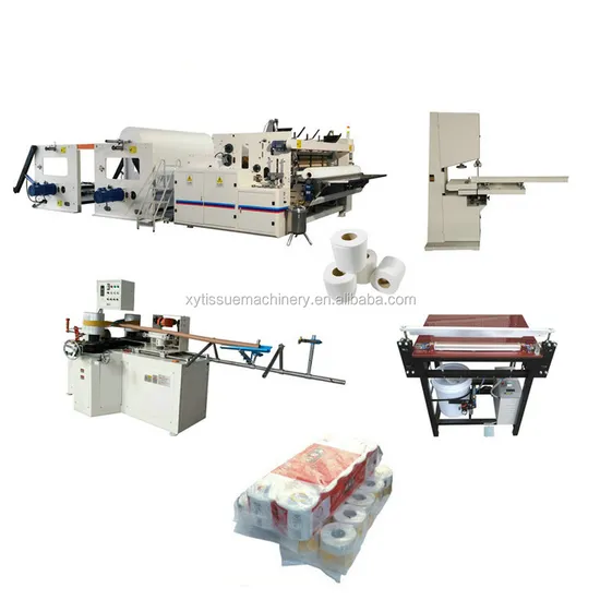 New Business Opportunity Cost-Effective Semi-Automatic Toilet Paper Production Line for Efficient Manufacturing