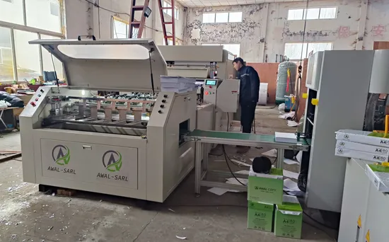 Chinese Suppliers A3 A4 Paper Cutting and Packaging Machine