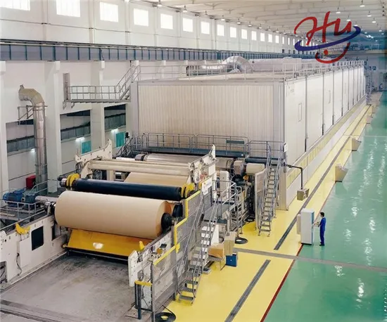High-Strength Paper, Liner Mill Kraft Recycling Duplex Board Production Line Corrugated Paper Machine