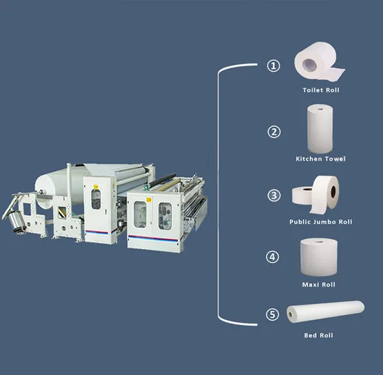 CE 230m/Minute Full Automatic Toilet Roll Paper Making Machine